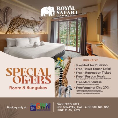 no telp hotel royal safari garden